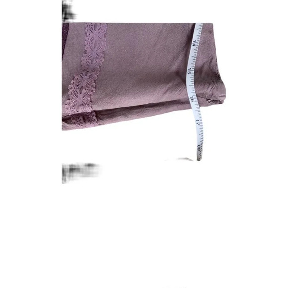 Intuitions Silk skirt with lace trim absolutely beautiful detail Size 12 - Picture 7 of 9